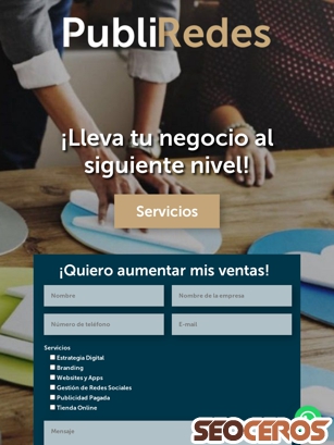 marketingdigitalpuebla.com.mx tablet anteprima