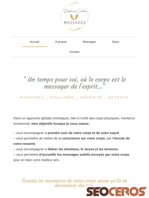 massagedelphinecostes.fr tablet előnézeti kép