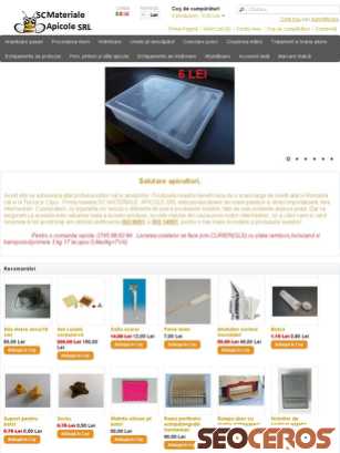 materialeapicole.ro tablet prikaz slike