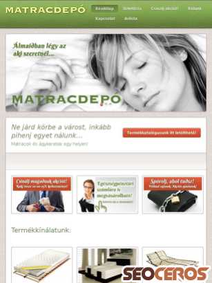matracdepo.hu tablet előnézeti kép