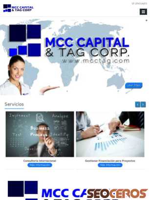 mcctag.com tablet Vista previa