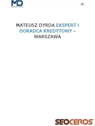 mdyrda.pl tablet előnézeti kép