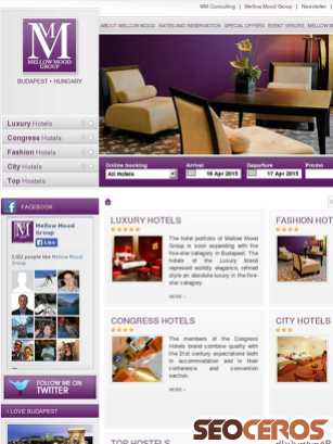mellowmoodhotels.com tablet Vista previa