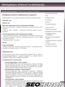 merlegkepes-kotelezo-tovabbkepzes.hu tablet Vista previa