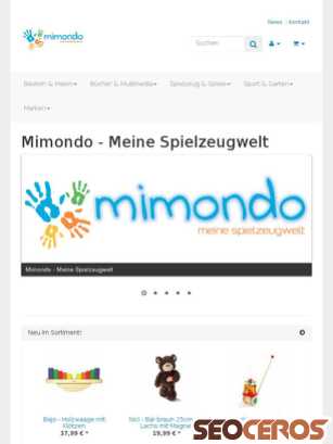 mimondo24.de tablet náhľad obrázku