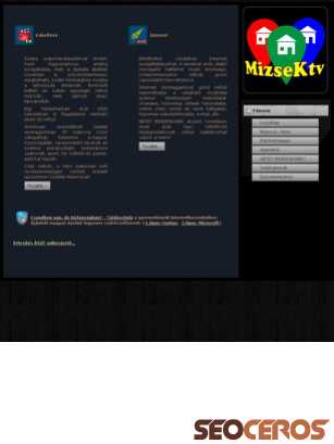 mizsetv.hu tablet előnézeti kép