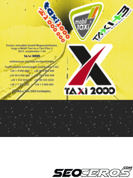 mobiltaxi.hu tablet előnézeti kép