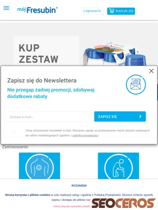 mojfresubin.pl tablet előnézeti kép