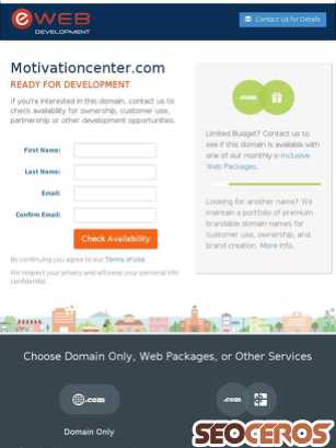 motivationcenter.com tablet előnézeti kép