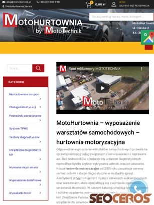 motohurtownia.com.pl tablet előnézeti kép