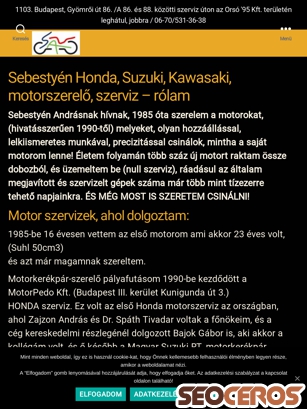 motorkerekparszerelo.hu/sebestyen-andras-honda-suzuki-kawasaki-motorszerviz-budapest-rolam tablet anteprima