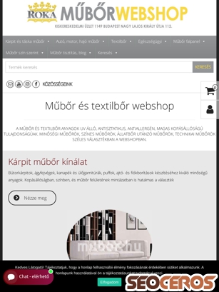 mubor.hu tablet előnézeti kép