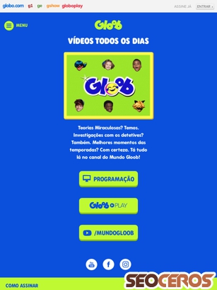 mundogloob.com.br tablet előnézeti kép