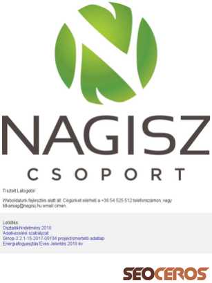 nagisz.hu tablet Vista previa