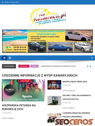 nakanarach.pl tablet előnézeti kép