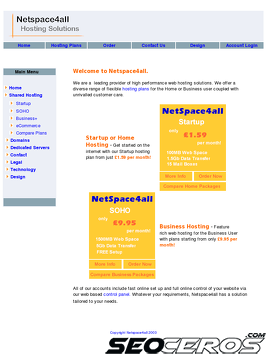 netspace4all.co.uk tablet náhľad obrázku