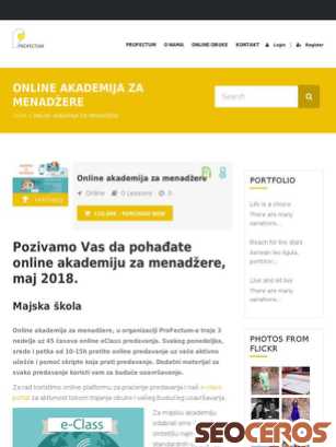 new.profectum.rs/courses/online-akademija-za-menadzere tablet előnézeti kép