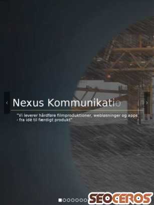 nexus.dk tablet Vista previa