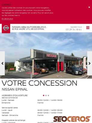 nissan-abw-epinal.fr tablet preview
