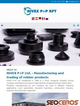 nivex.m-website.com tablet náhled obrázku