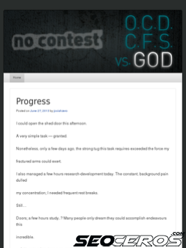 no-contest.co.uk tablet obraz podglądowy