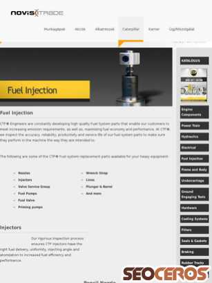novistrade.hu/fuel-injection tablet előnézeti kép