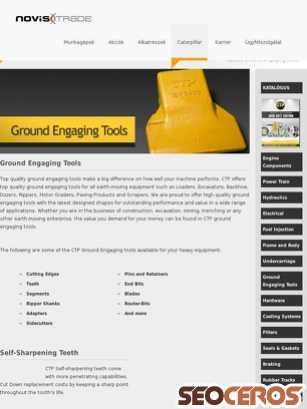 novistrade.hu/ground-engaging-tools tablet náhled obrázku