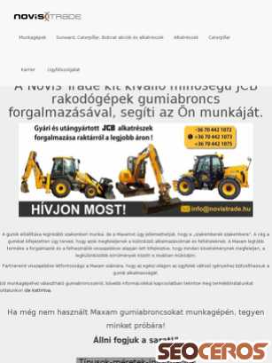 novistrade.hu/jcb-gumiabroncs tablet anteprima