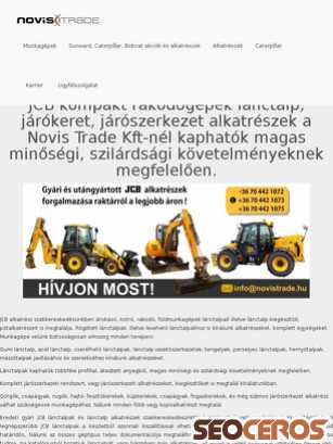 novistrade.hu/jcb-lanctalp-jaroszerkezet tablet náhled obrázku