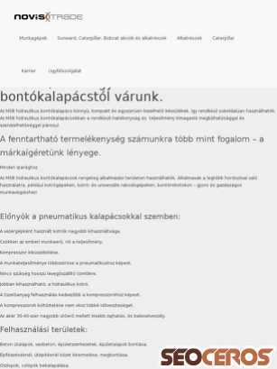 novistrade.hu/msb-bontokalapacs tablet előnézeti kép