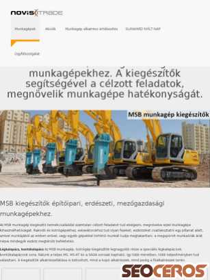 novistrade.hu/msb-munkagep-kiegeszitok tablet előnézeti kép