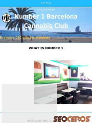 number1cannabisclub.com tablet náhled obrázku