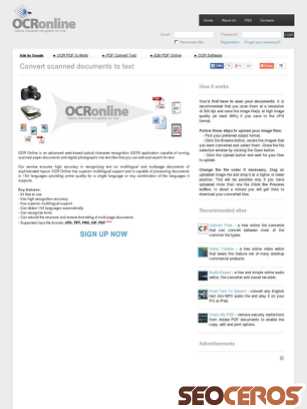ocronline.com tablet 미리보기