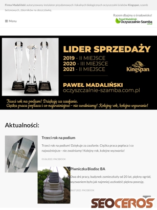 oczyszczalnie-szamba.com.pl tablet anteprima