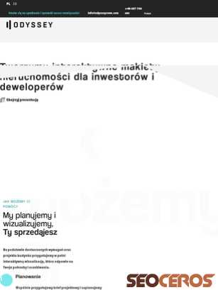 odysseycrew.pl tablet előnézeti kép