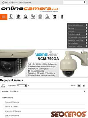 onlinecamera.net tablet Vista previa