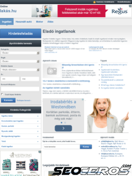 onlinelakas.hu tablet előnézeti kép