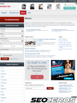 onlinemotor.hu tablet náhľad obrázku