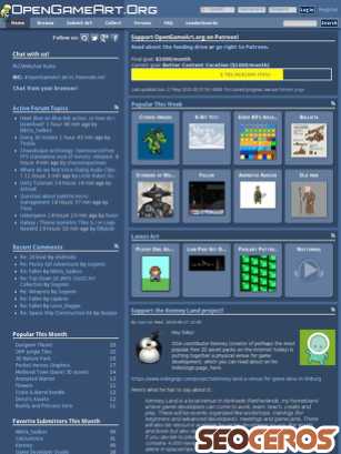 opengameart.org tablet náhľad obrázku