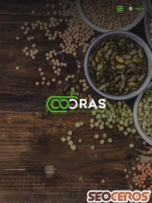 oras-graintrade.com tablet preview