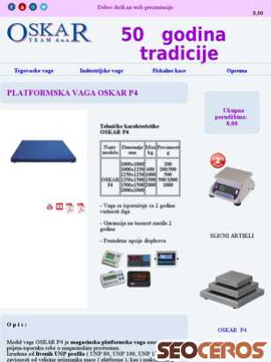oskarvaga.com/platformska-vaga-p4 tablet प्रीव्यू 