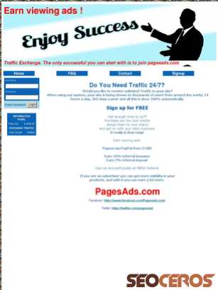 pagesads.com tablet náhľad obrázku