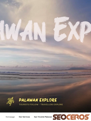 palawanexplore.com tablet preview
