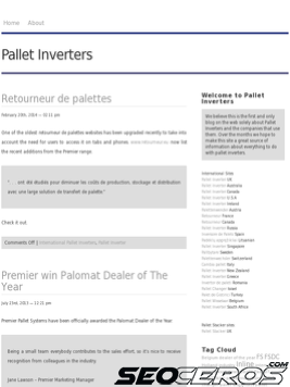 palletinverters.co.uk tablet preview