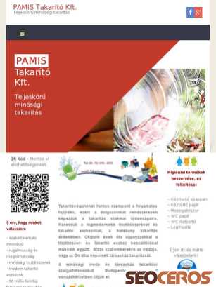 pamis.hu tablet preview