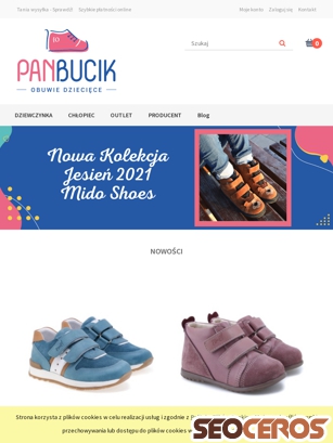 panbucik.com tablet obraz podglądowy
