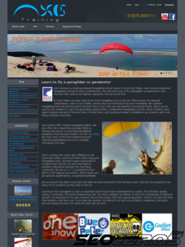 paraglide.co.uk tablet Vista previa