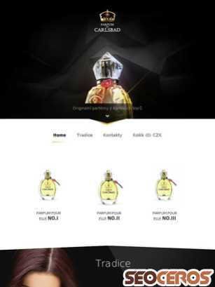 parfum-carlsbad.com tablet preview