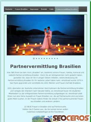partnersuche.world/partnervermittlung-brasilien tablet Vista previa