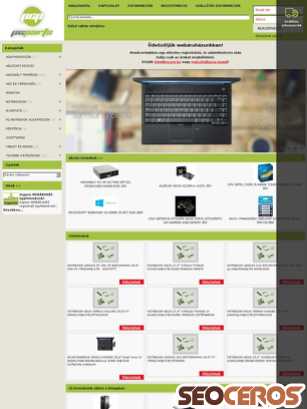 pcwebshop.hu tablet preview